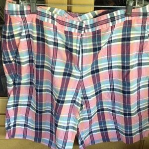 Brooks Brothers madras Bermuda shorts